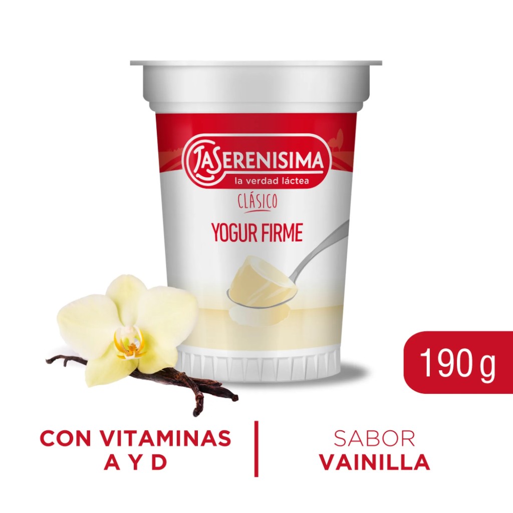 Yogur entero vainilla La Serenísima